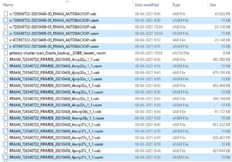 Best practices Veeam Oracle RMAN plugin — screenshot 2
