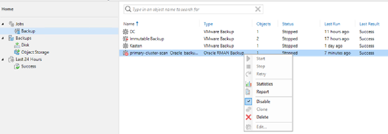 Best practices Veeam Oracle RMAN plugin — screenshot 6