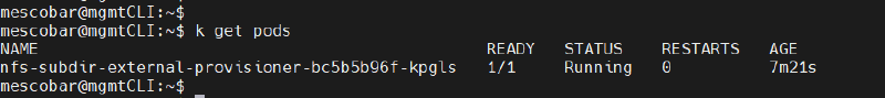 How to Configure NFS Repository for Kasten K10 — screenshot 4