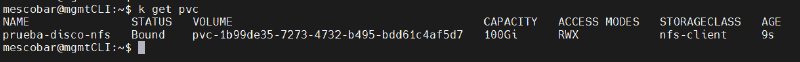 How to Configure NFS Repository for Kasten K10 — screenshot 7