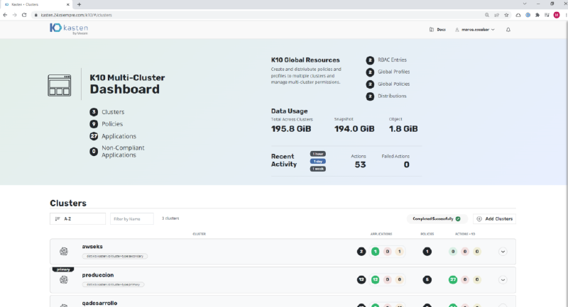 How to install Kasten K10 on AWS EKS — image 18 1024 x 554
