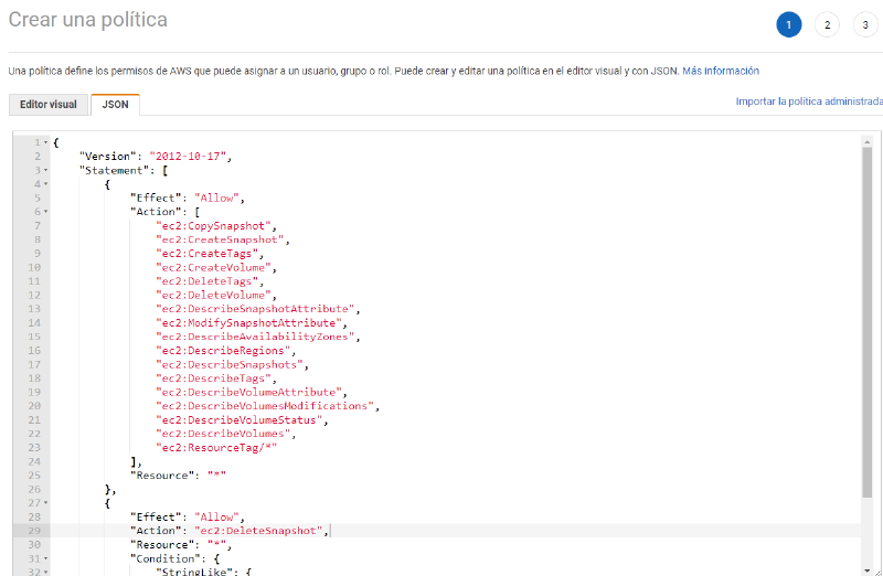 How to install Kasten K10 on AWS EKS — screenshot 1