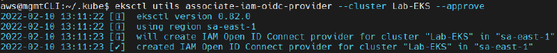 How to install Kasten K10 on AWS EKS — screenshot 4