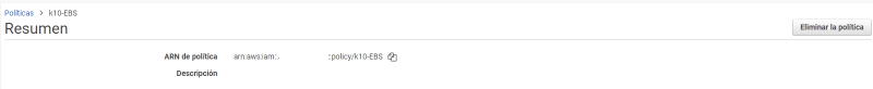 How to install Kasten K10 on AWS EKS — screenshot 5