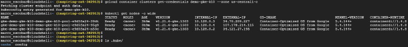 How to install Kasten K10 at Google GKE — screenshot 4