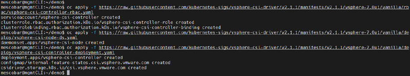 How to Install vSphere CSI Driver on RedHat OpenShift 4.x — screenshot 6