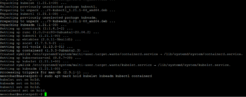Install Cluster Kubernetes with vSphere CSI