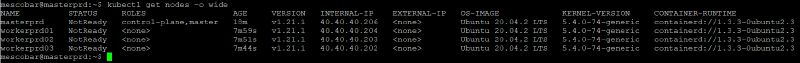 Install Cluster Kubernetes with vSphere CSI — screenshot 7