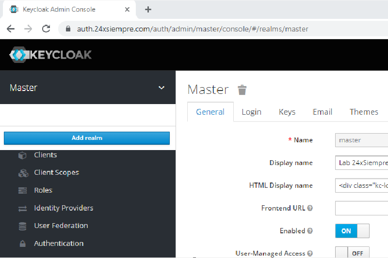 Kasten RBAC Multi-Tenant Multi-Cluster Keycloak – 1