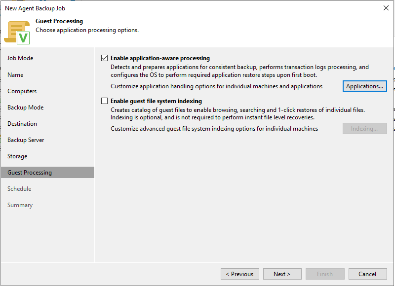 Veeam Agent for Solaris and Veeam 11a — screenshot 21