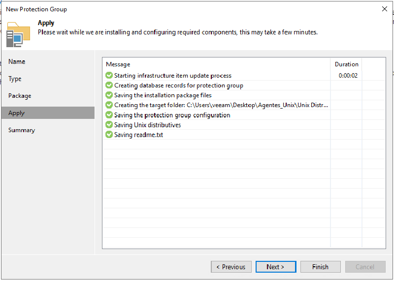 Veeam Agent for Solaris and Veeam 11a — screenshot 4