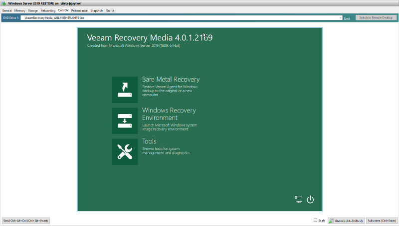 Veeam Citrix Hypervisor / Xenserver — screenshot 12