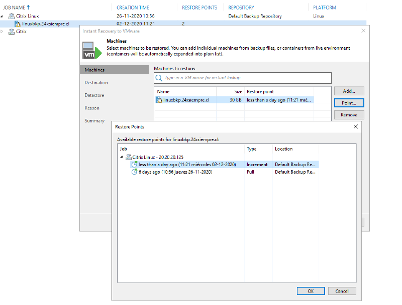 Veeam Citrix Hypervisor / Xenserver — screenshot 22