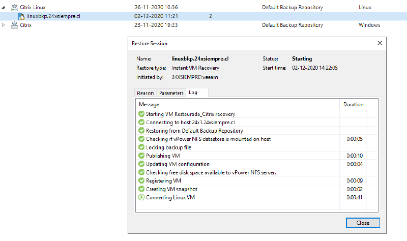 Veeam Citrix Hypervisor / Xenserver — screenshot 25
