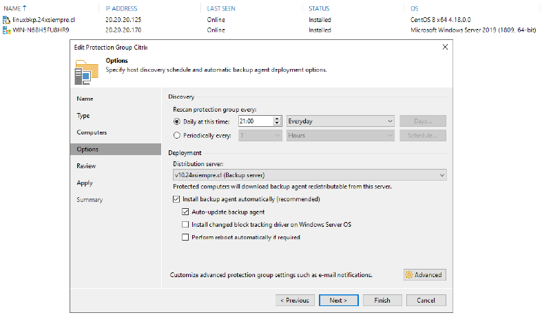 Veeam Citrix Hypervisor / Xenserver — screenshot 2