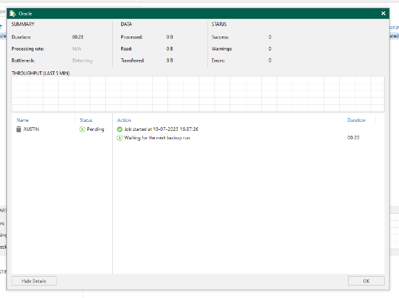 Veeam Explorer Oracle RMAN — screenshot 12
