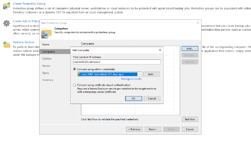 Veeam Explorer Oracle RMAN — screenshot 2