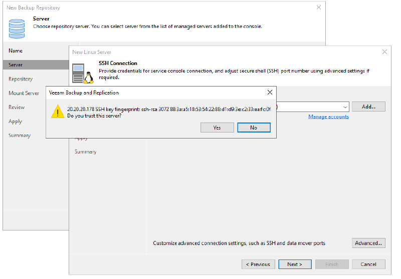 Veeam Hardened (Immutable) Repository — screenshot 26