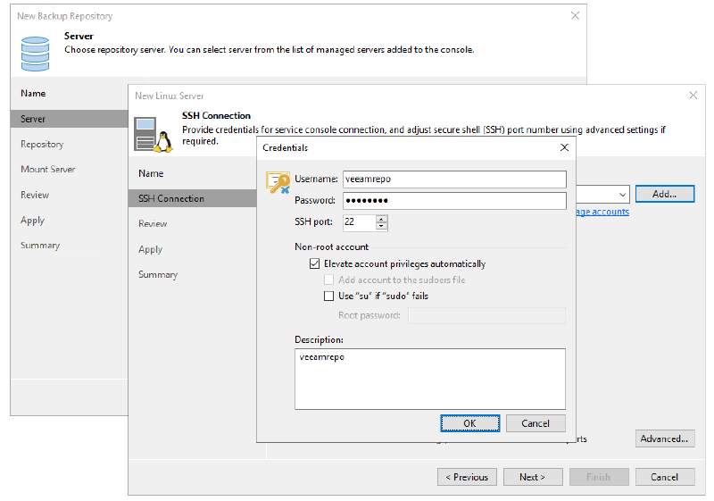 Veeam Hardened (Immutable) Repository — screenshot 25