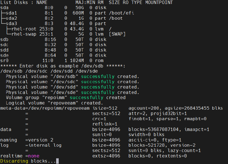 Veeam Immutable Repository with Red Hat Enterprise Linux — screenshot 8