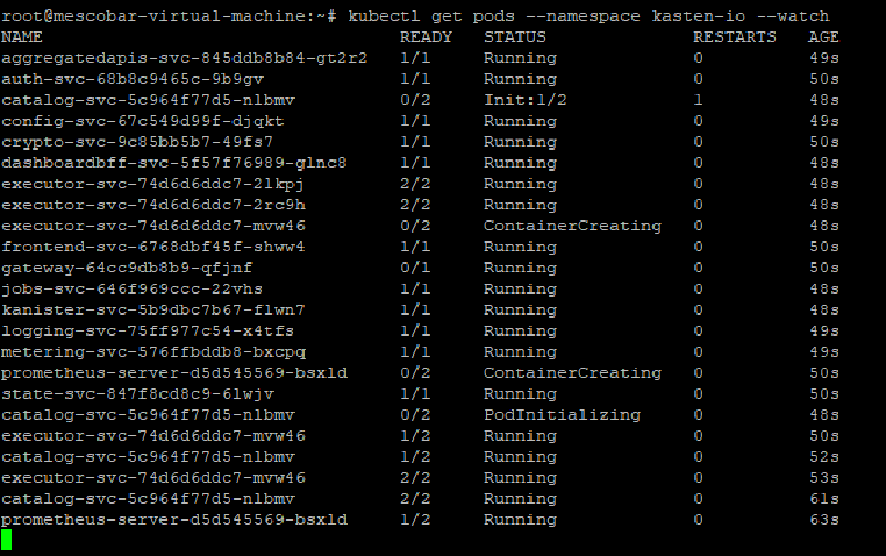 Veeam + Kasten — screenshot 16