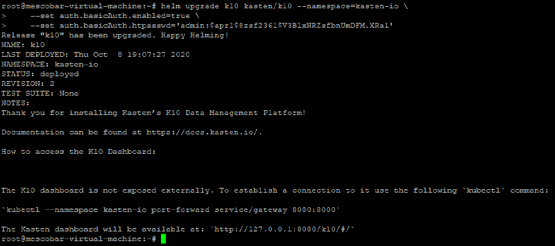 Veeam + Kasten — screenshot 23