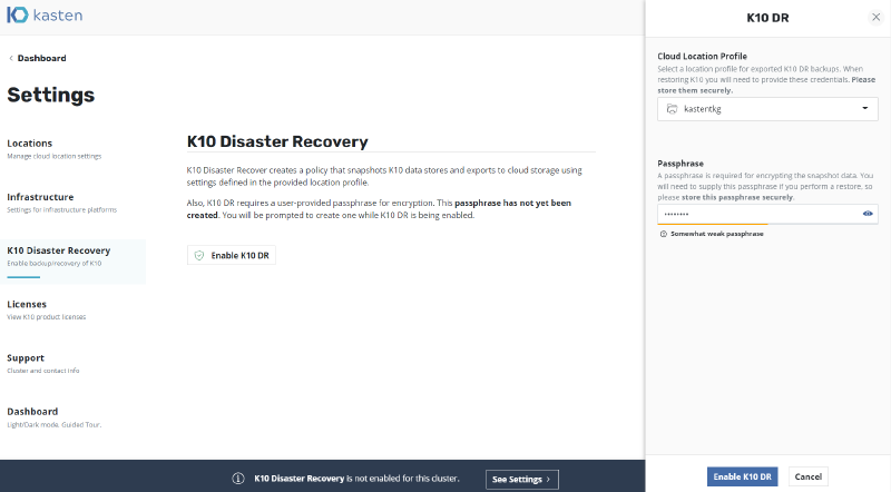 Veeam + Kasten — screenshot 33