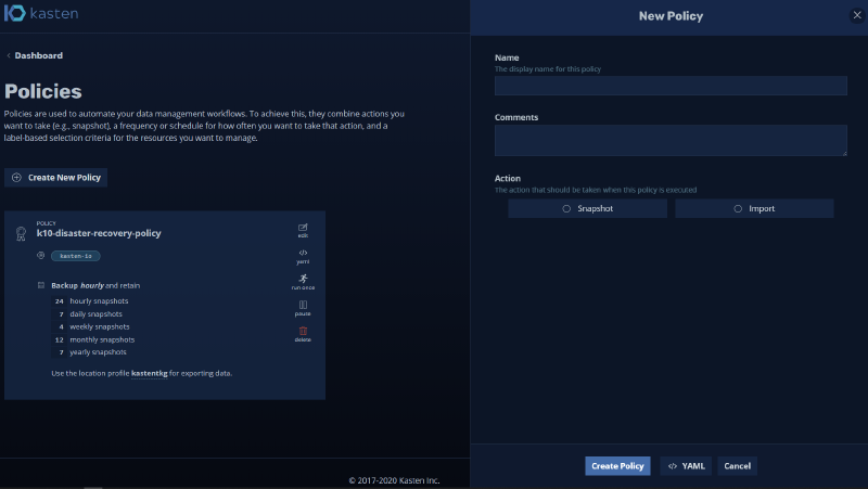 Veeam + Kasten — screenshot 40