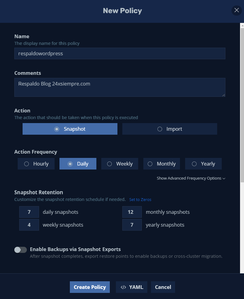 Veeam + Kasten — screenshot 41