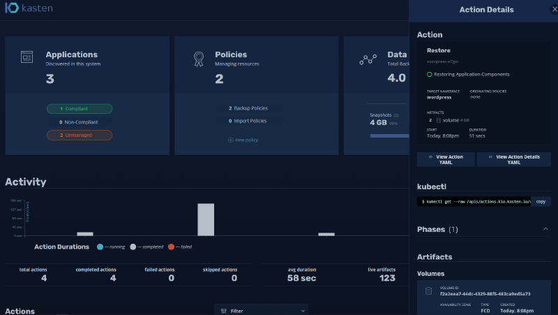Veeam + Kasten — screenshot 56