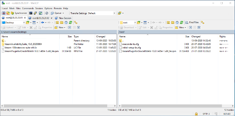 Veeam Oracle RMAN Plugin — screenshot 3