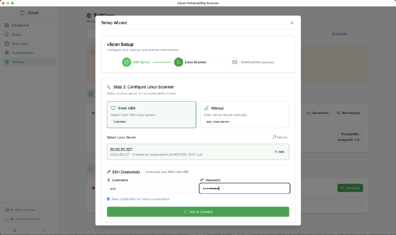 vScan Vulnerability Scanner 2.0 — linuxconnection