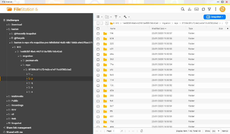 Como Configurar Repositorio NFS para Kasten K10 — captura 17
