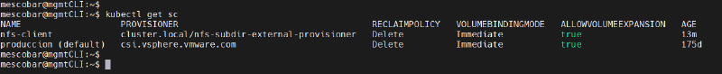 Como Configurar Repositorio NFS para Kasten K10 — captura 5