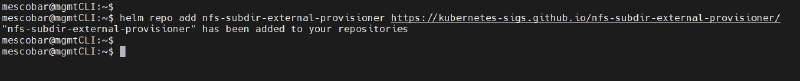 Como Configurar Repositorio NFS para Kasten K10 — captura 3