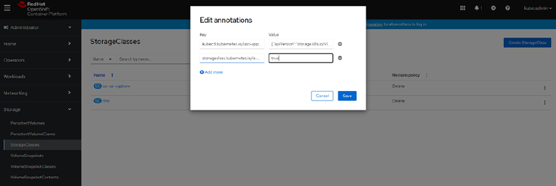Como Instalar vSphere CSI Driver en RedHat OpenShift 4.x — captura 22