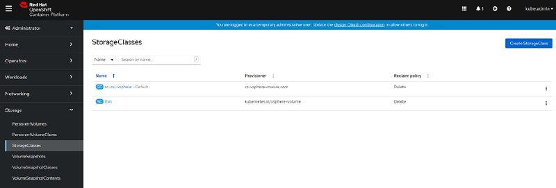 Como Instalar vSphere CSI Driver en RedHat OpenShift 4.x — captura 23