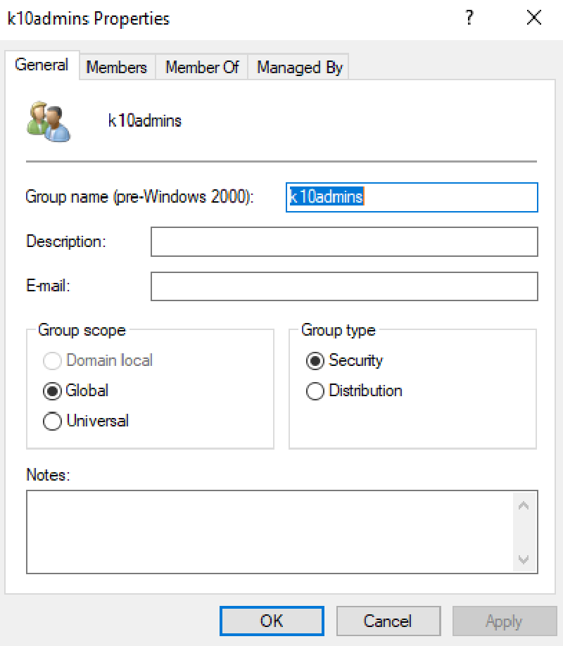 Como Integrar Active Directory con Kasten K10 y OpenShift — captura 4