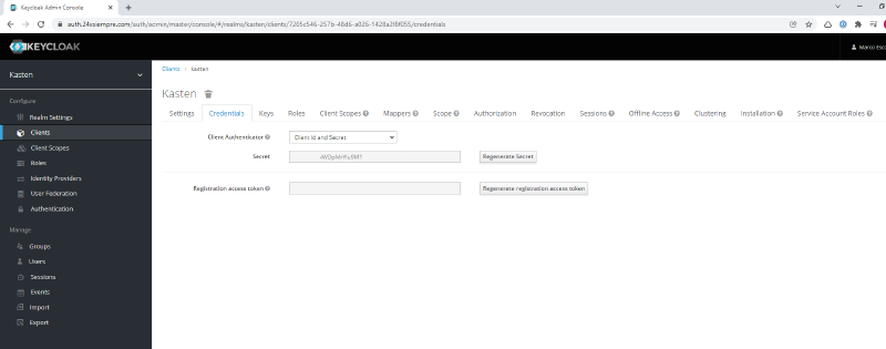 Kasten RBAC Multi-Tenant Multi-Cluster Keycloak - 2