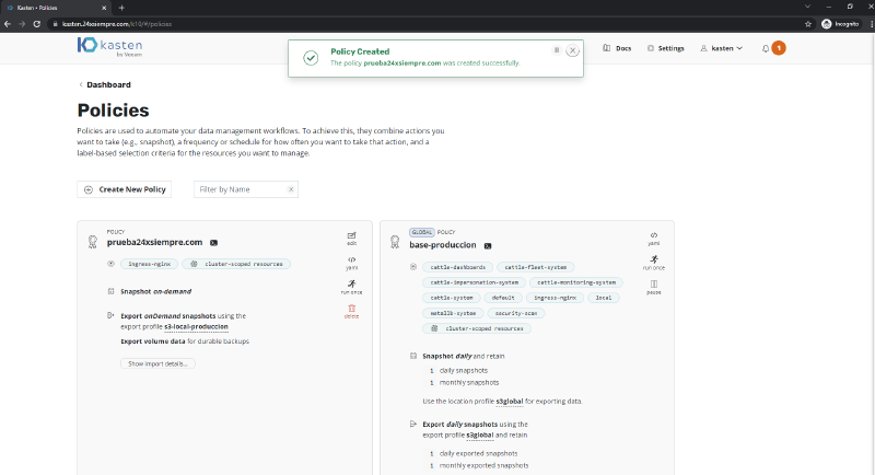 Kasten RBAC Multi-Tenant Multi-Cluster Keycloak - 2 — captura 21