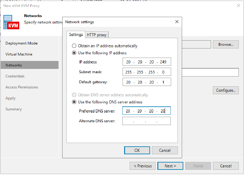 Protegiendo Oracle KVM con Veeam — captura 12