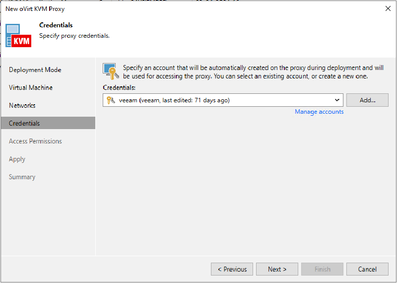 Protegiendo Oracle KVM con Veeam — captura 13
