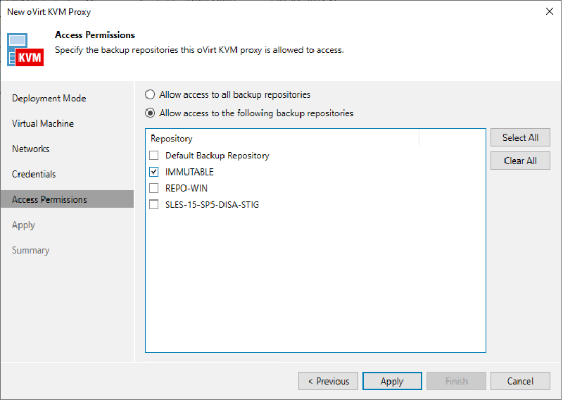 Protegiendo Oracle KVM con Veeam — captura 14