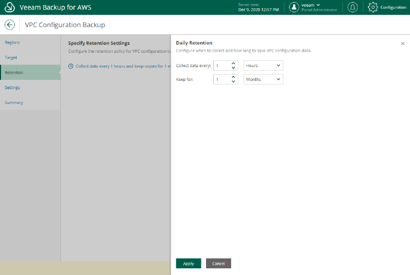 Veeam Backup para AWS v3 — captura 29
