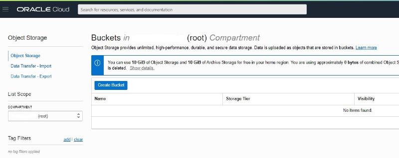 Veeam Capacity Tier           Oracle Cloud Object Storage — O Cbucket 1