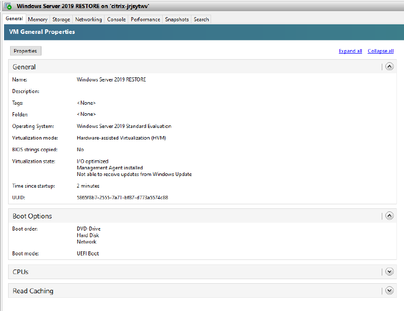 Veeam Citrix Hypervisor /  Xenserver — captura 20