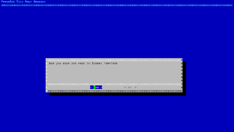 Veeam Hardened (Immutable) Repository — captura 10