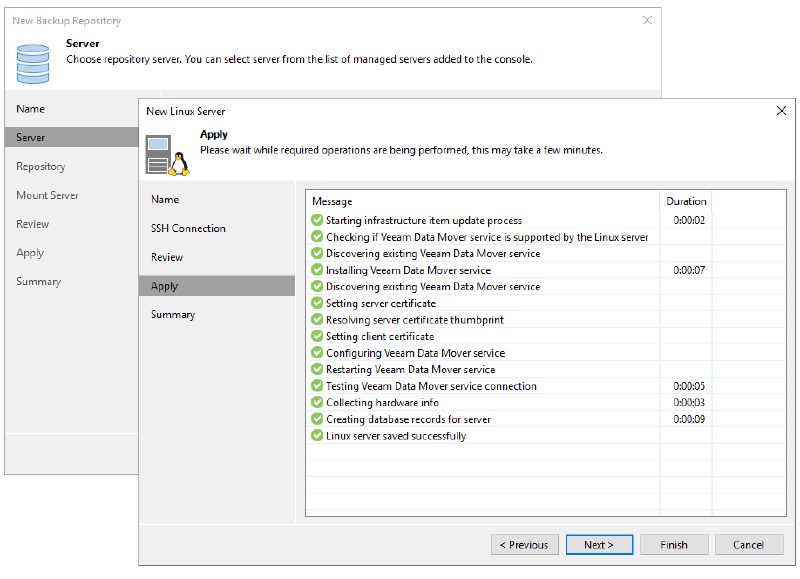 Veeam Hardened (Immutable) Repository — captura 27