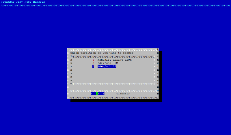 Veeam Hardened (Immutable) Repository — captura 9