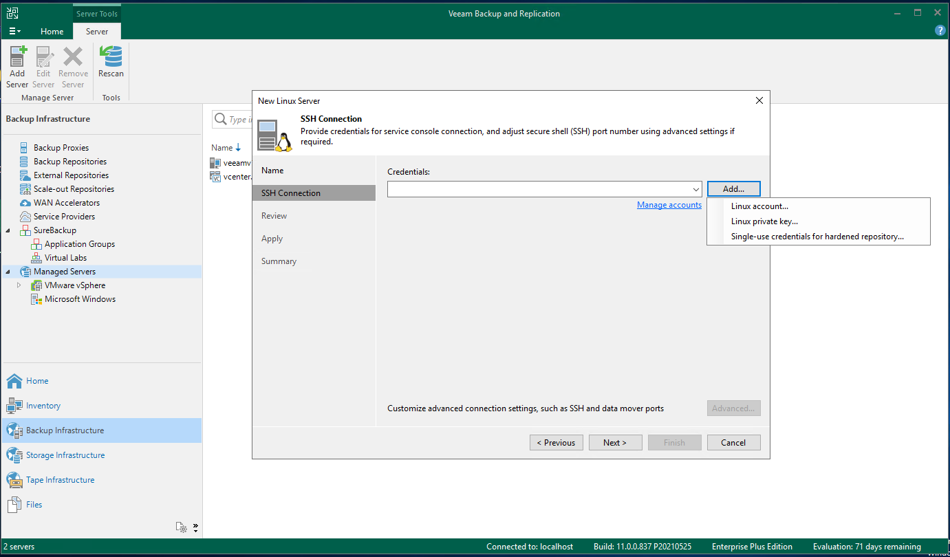 Immutable Repository Veeam Immutable Repository con Red Hat Enterprise Linux · 24xSiempre